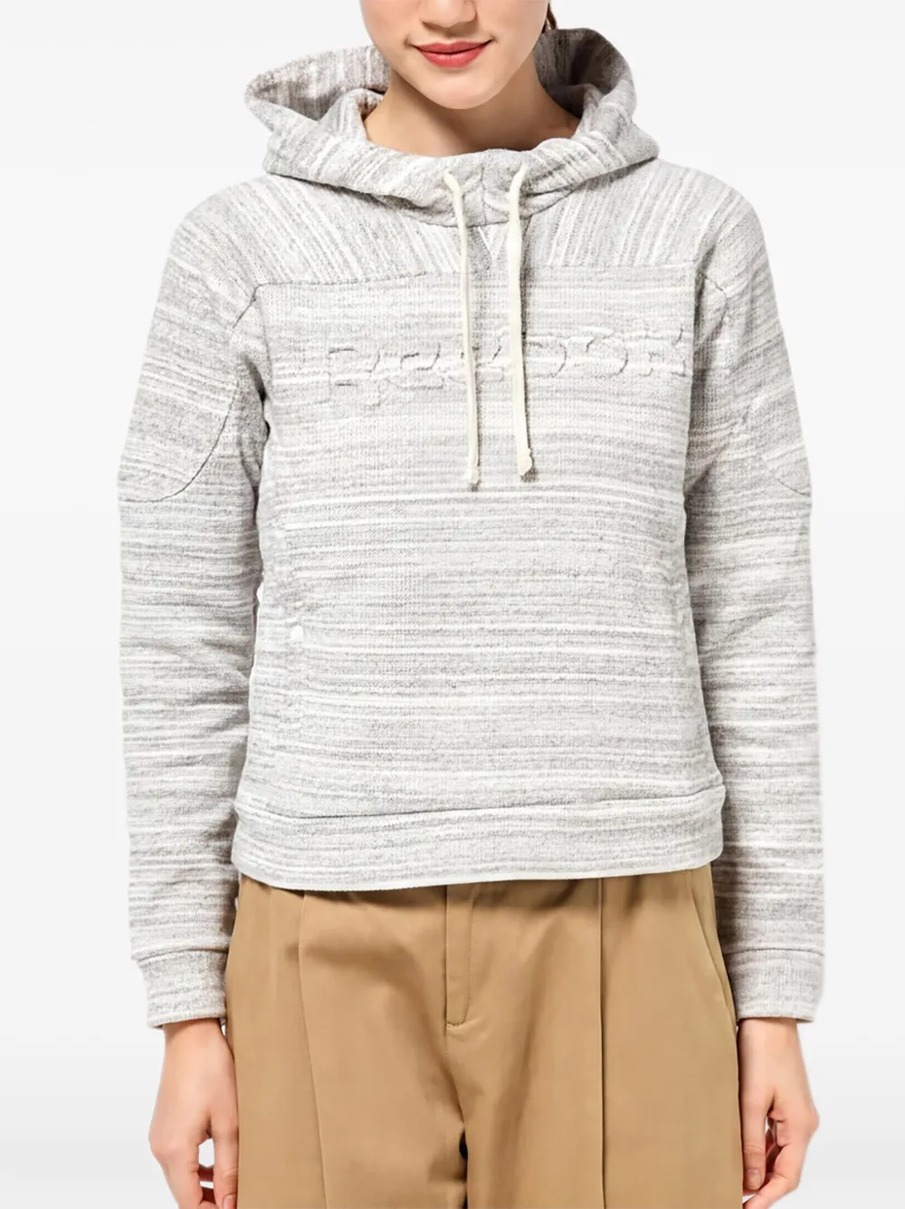 Reebok Hoodie mit Logo - Grau