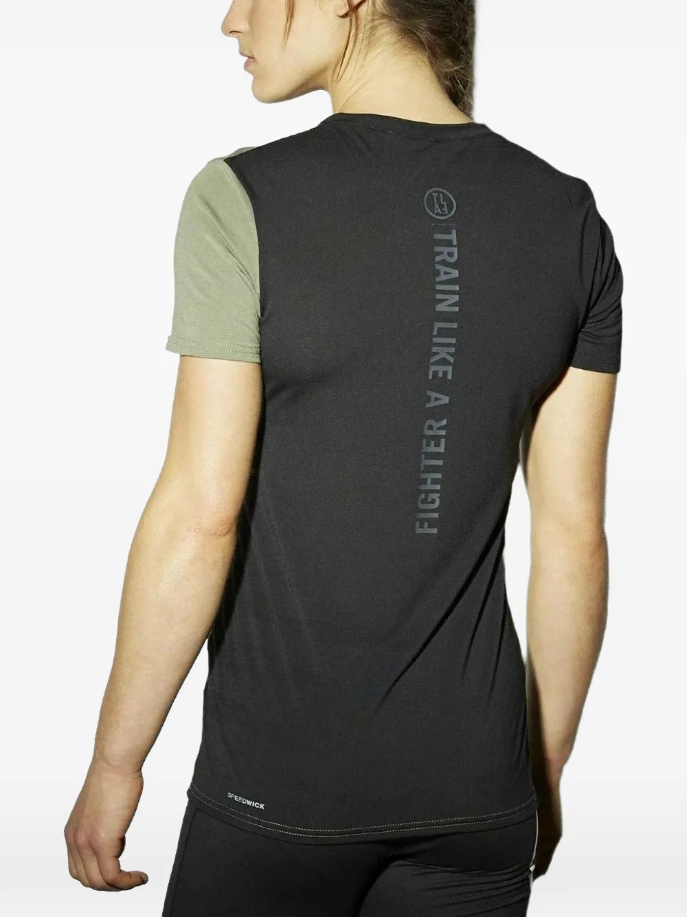  Reebok Train Like A Fighter Mma V-neck T-shirt - Green 
