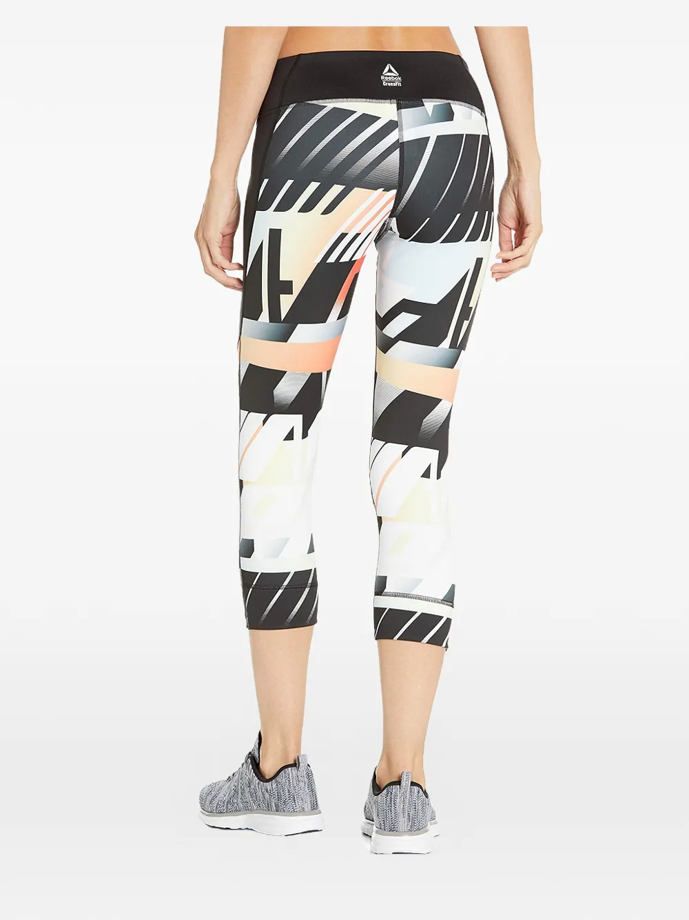 Reebok Legging met print Zwart