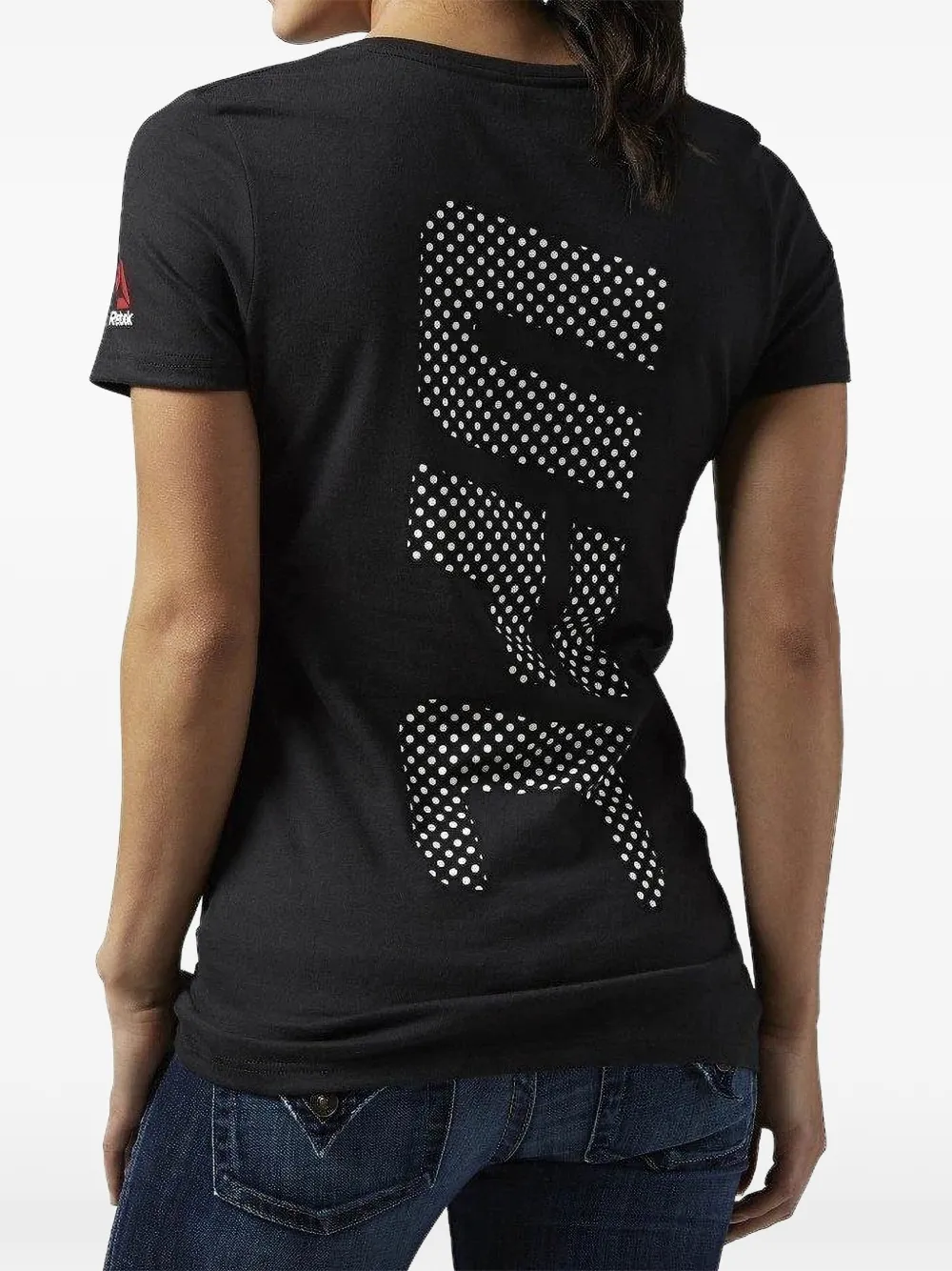  Reebok V-neck T-shirt - Black 