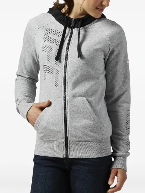 Reebok x UFC full zip hoodie sweatshirt