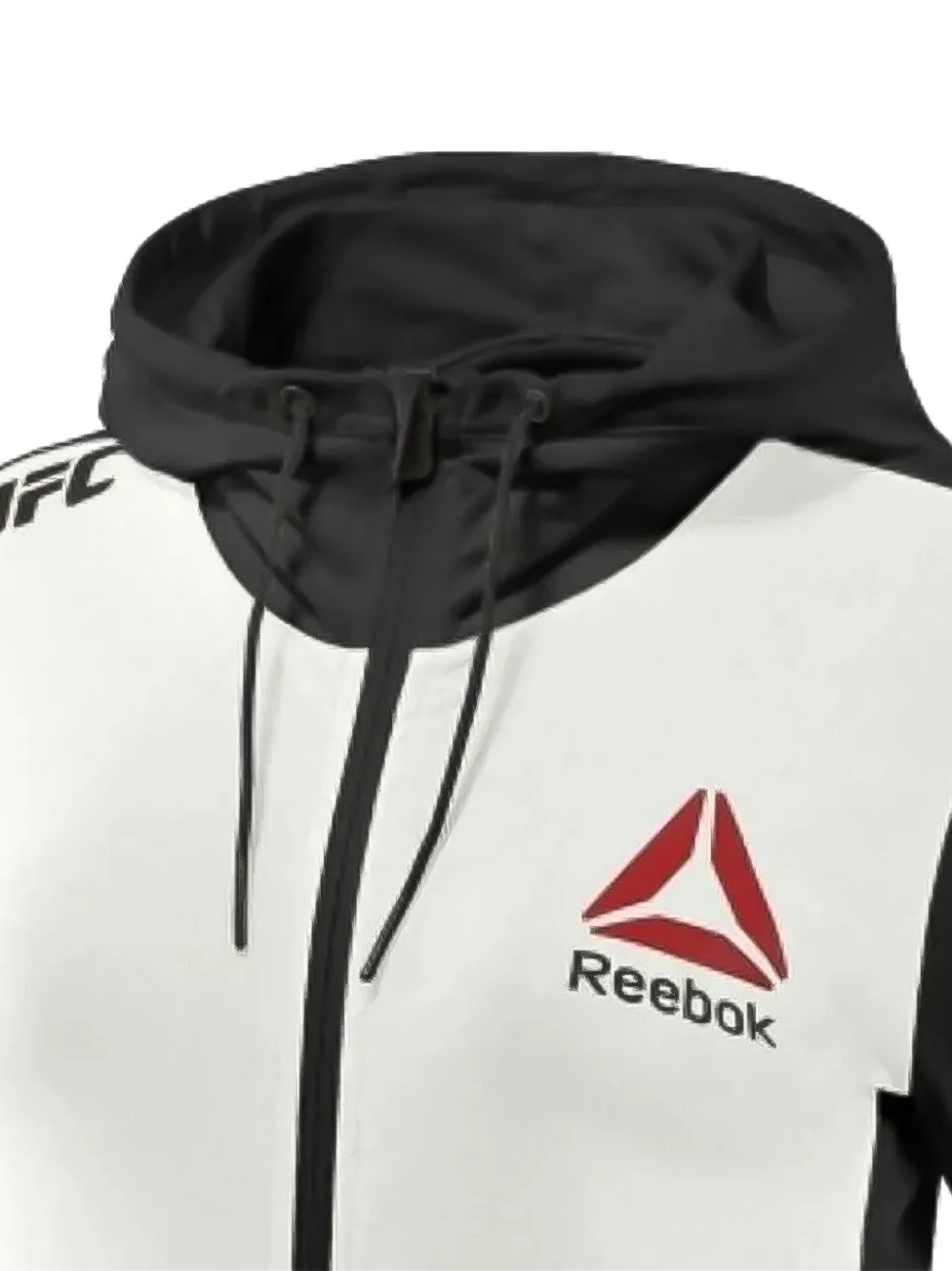Reebok Hoodie met rits Wit