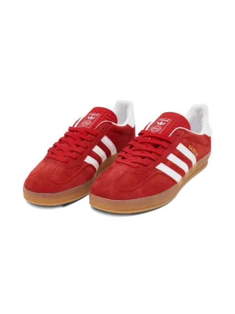 adidas Kids Gazelle Indoor GS indoor striped sneakers 
