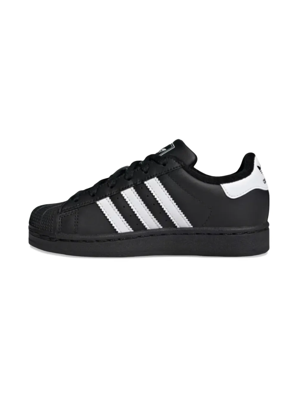 Adidas Kids Superstar II 3-Stripes sneakers - Zwart