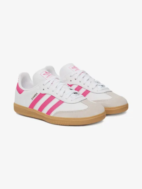 adidas Kids Samba OG PS striped sneakers