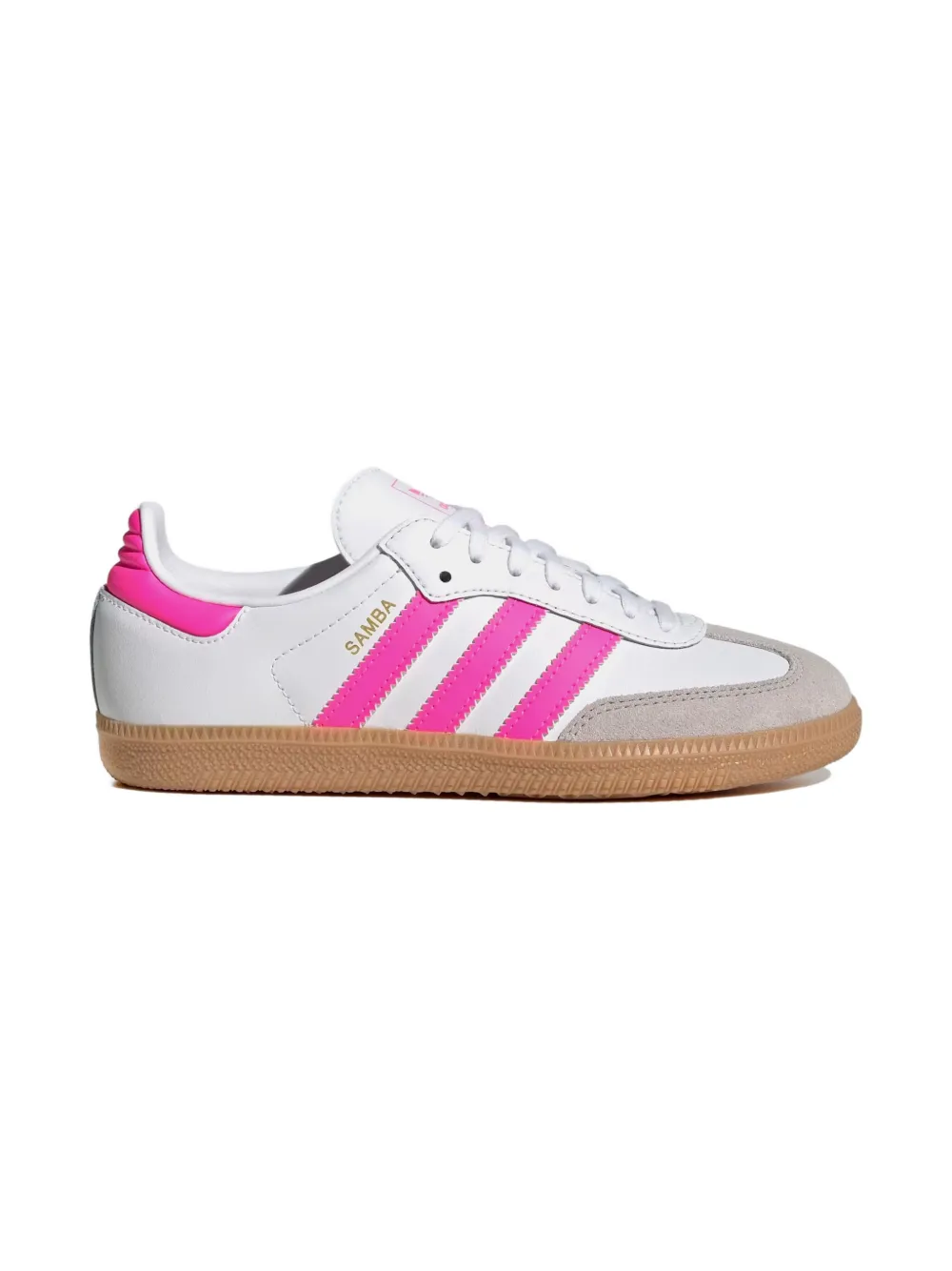 adidas Samba OG GS stripes sneakers Wit