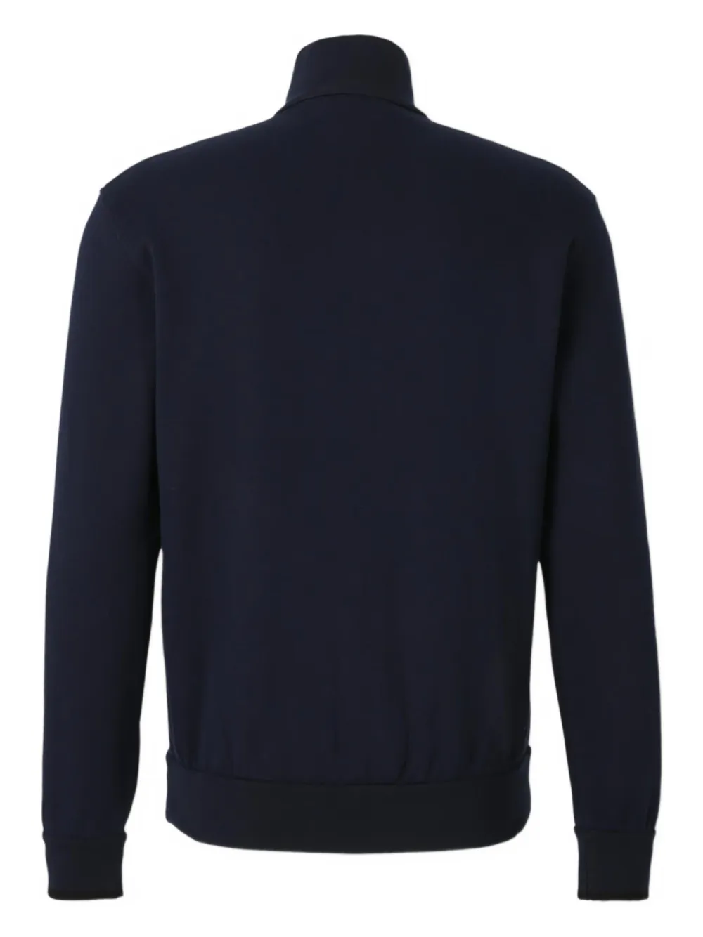 Brioni ribbed round-neck sweater - Blauw