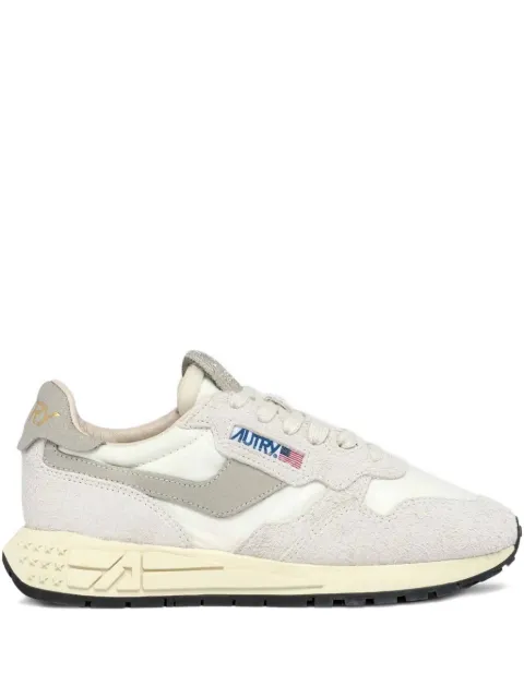 Autry laces leather trainers