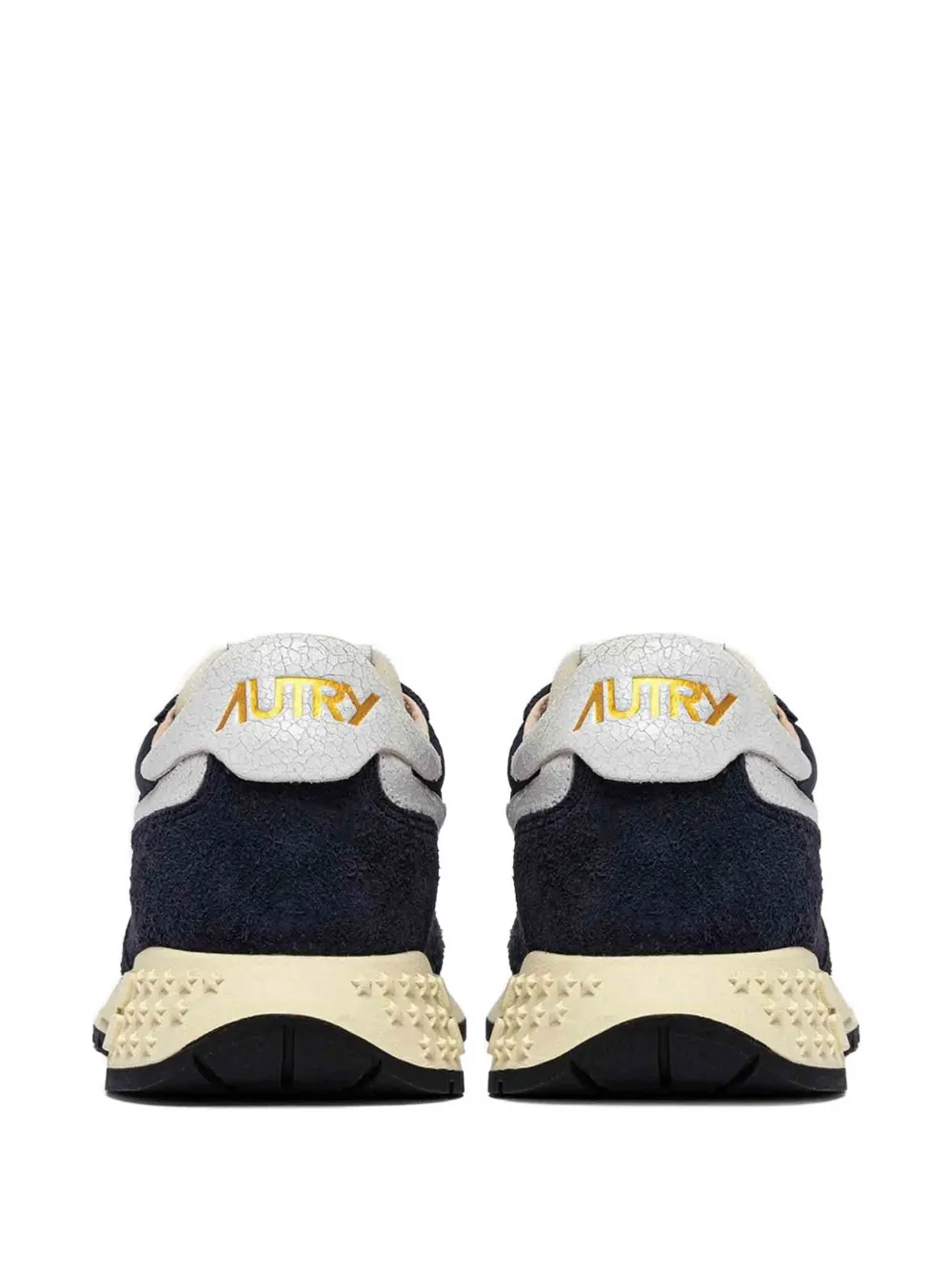 Autry Reelwind logo appliqué trainers Blauw