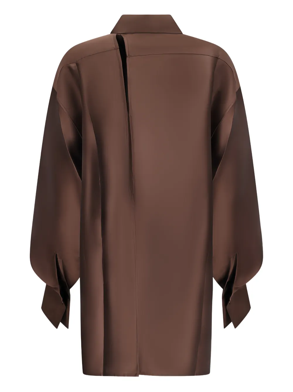 Di Stavnitser Milena organza blouse - Bruin