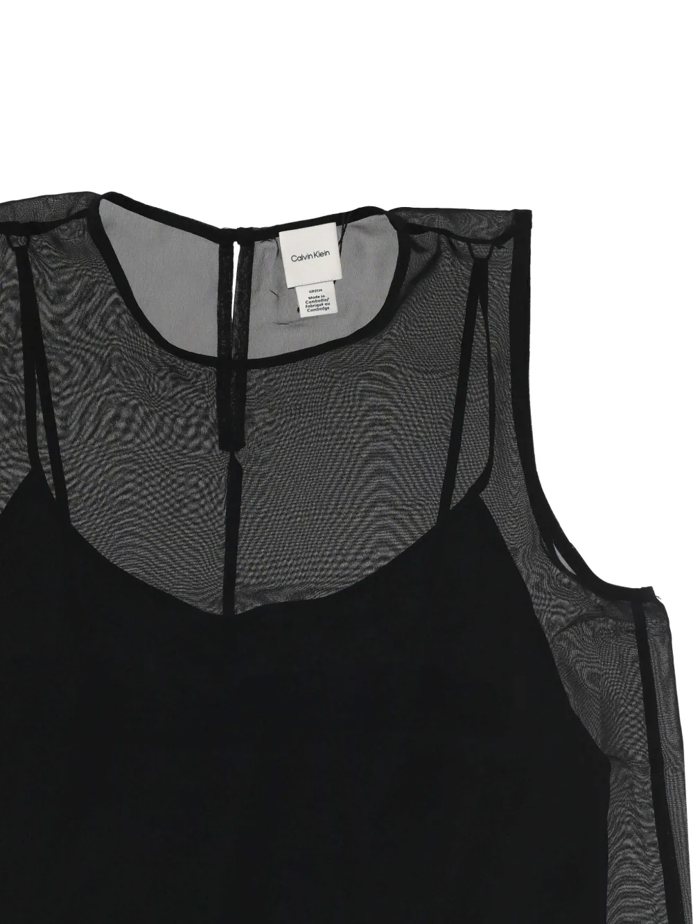 Calvin Klein mesh sleeveless top | Débardeurs | Image 2