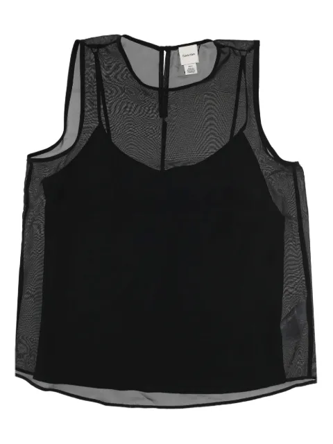 Calvin Klein mesh sleeveless top
