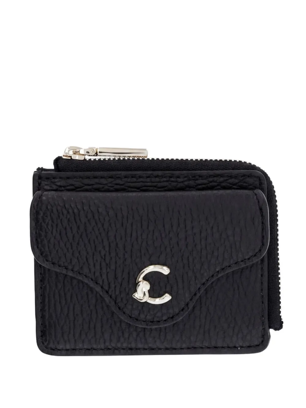 Coccinelle Portafoglio con logo - Nero