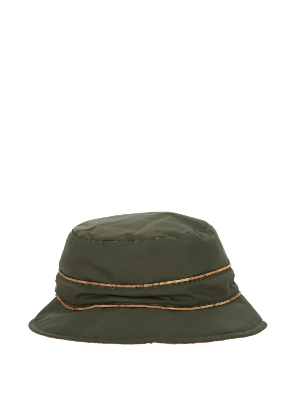 ALVIERO MARTINI 1° CLASSE trim-detail bucket hat - Grün
