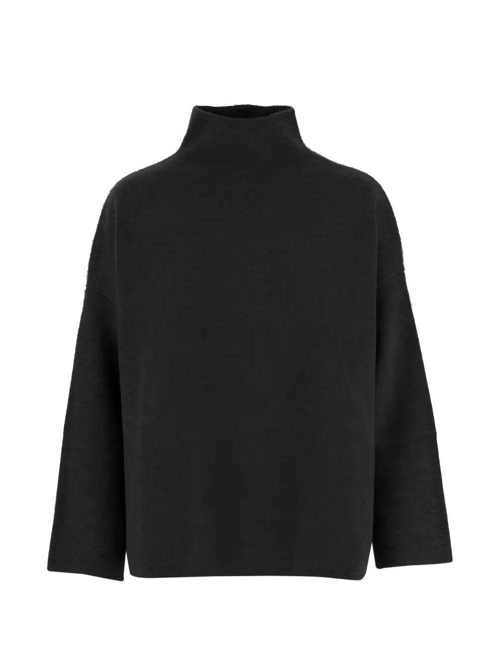 OLIVER LATTUGHI high-neck cashmere jumper - Schwarz