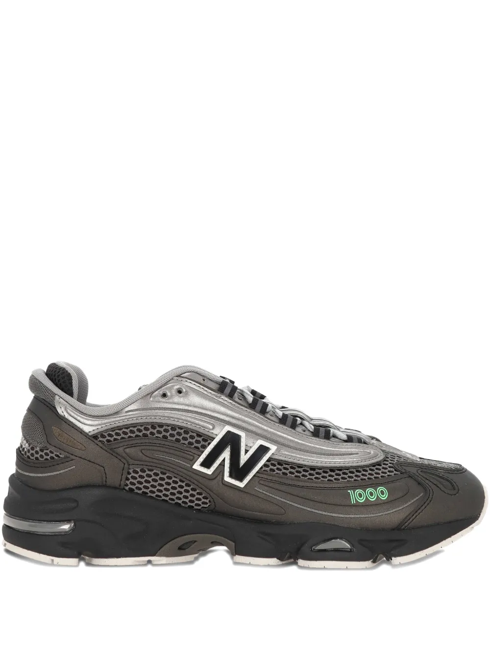 New Balance 1000 panelled sneakers - Nero