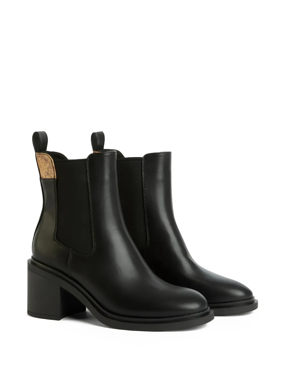 ALVIERO MARTINI 1° CLASSE botas con paneles y tacón cuadrado | Botas chelsea | Image 2