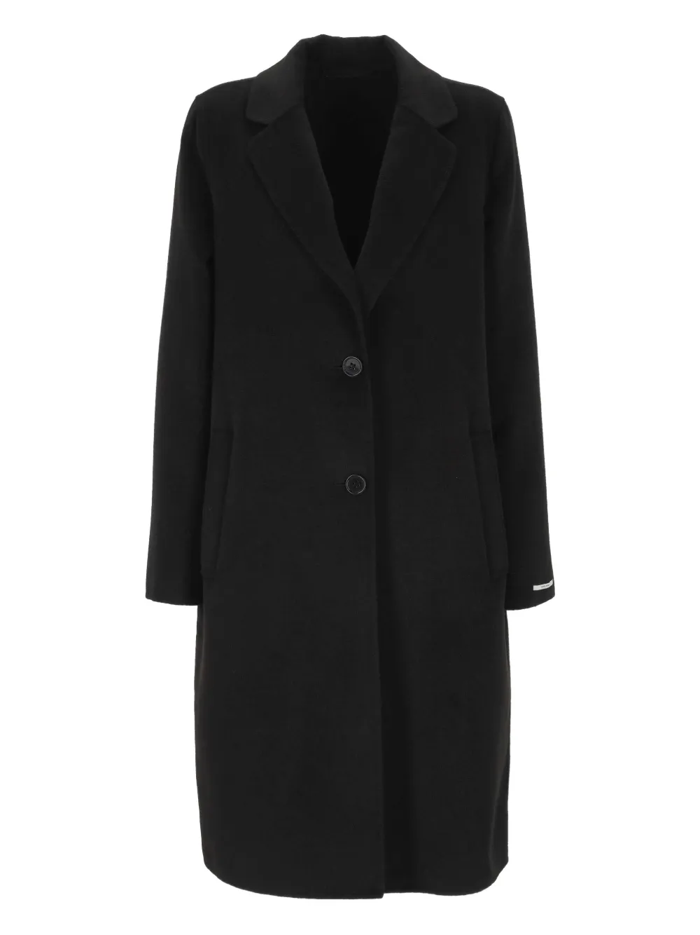 Marella buttoned coat - Black