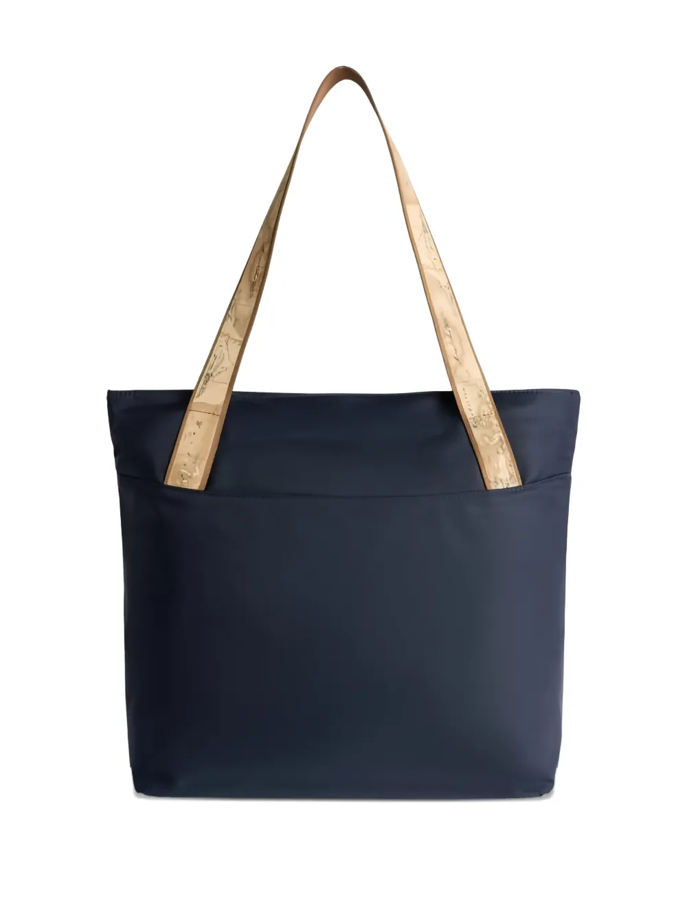 ALVIERO MARTINI 1° CLASSE Stormy shopper met logoplakkaat - Blauw