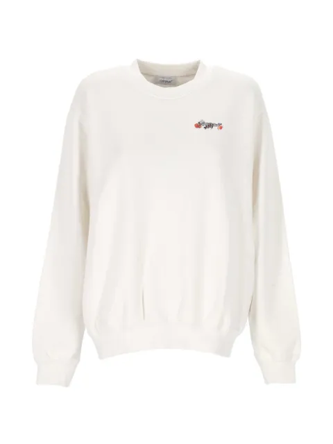 Off-White floral-print sweater