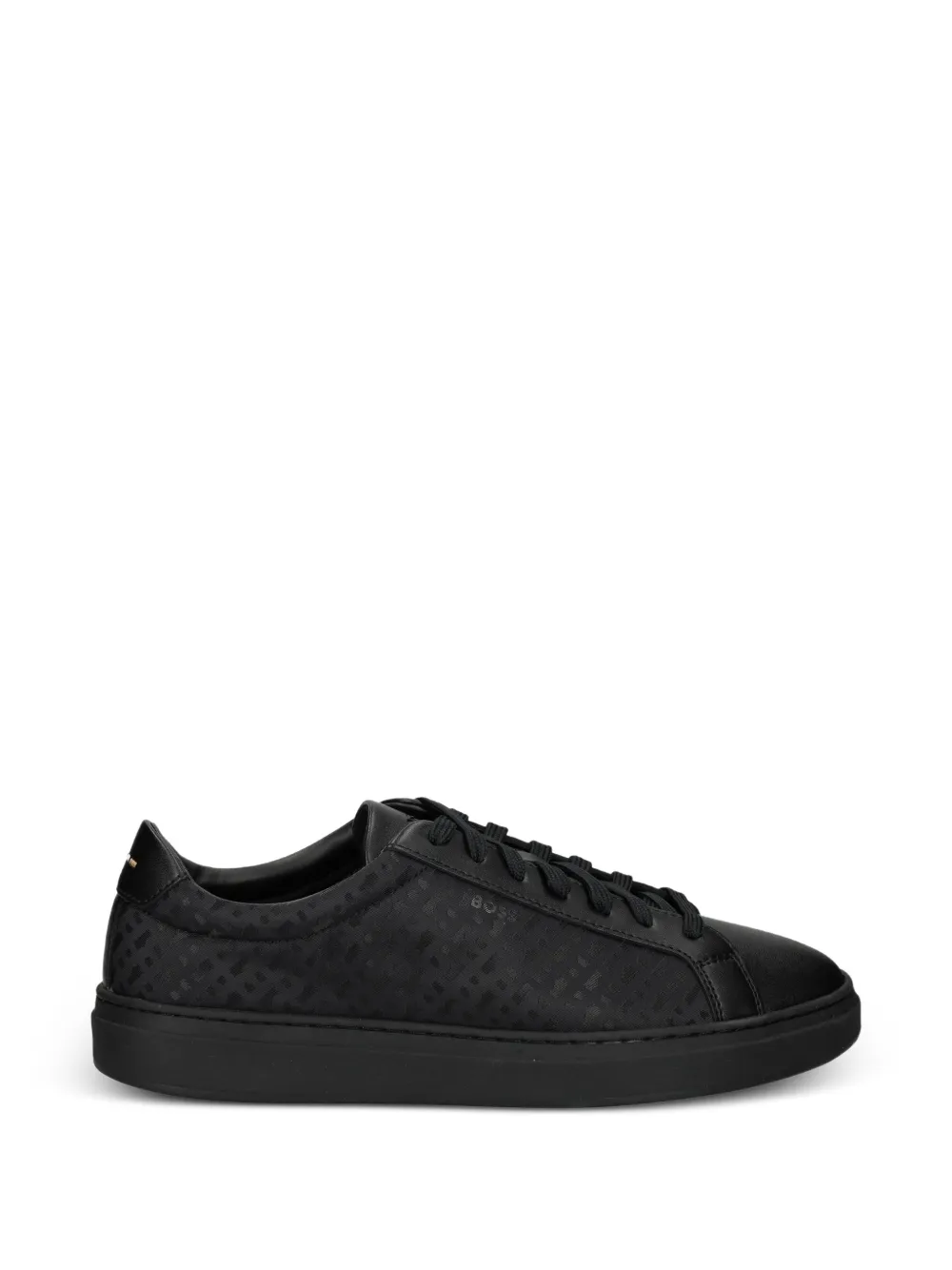 BOSS Sneakers con logo e lacci - Nero