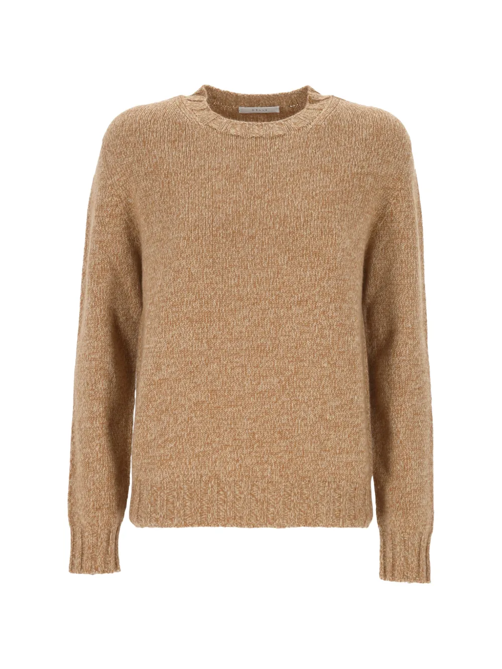 OLIVER LATTUGHI ribbed-knit cashmere sweater - Nude