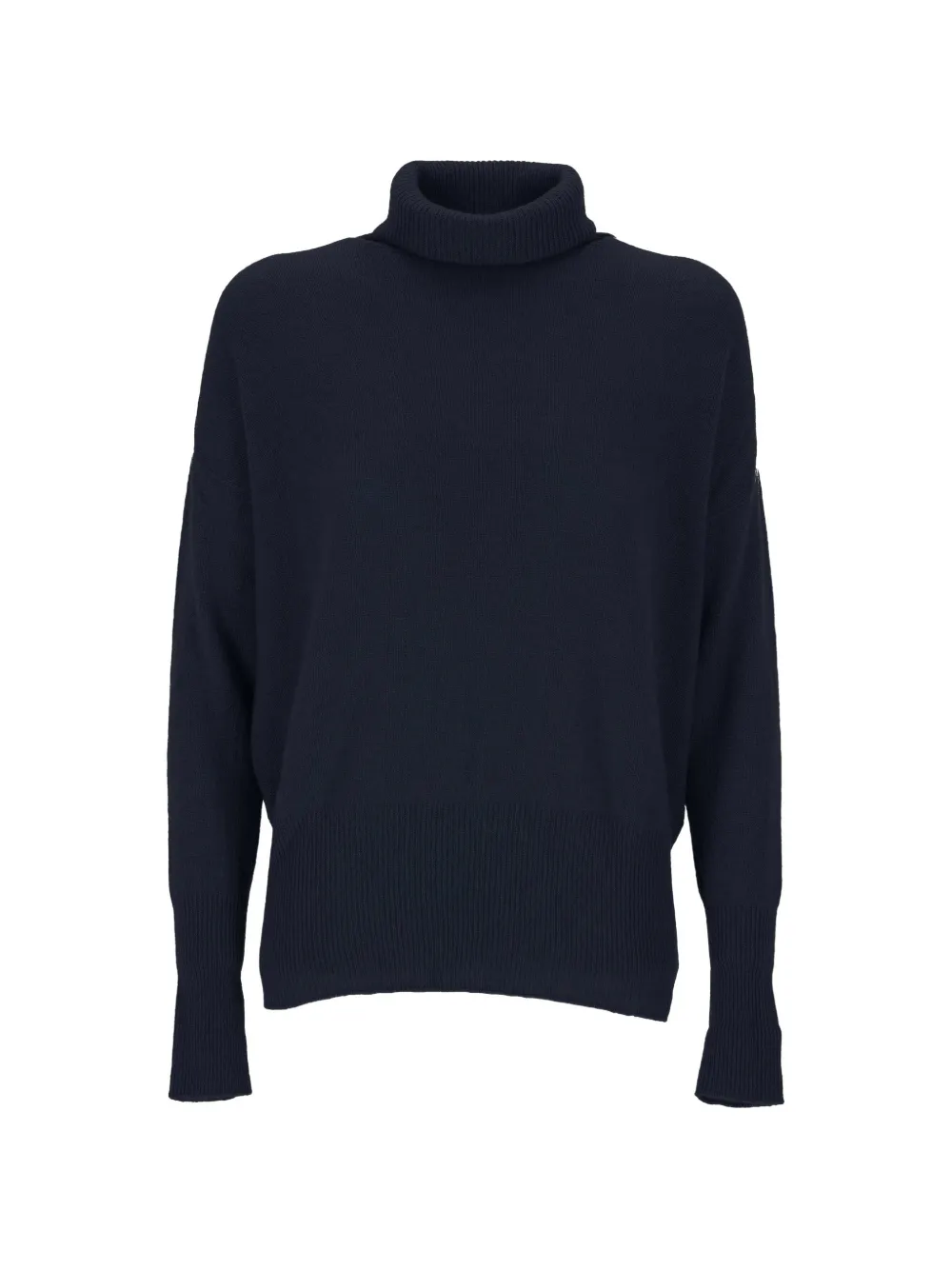 OLIVER LATTUGHI roll-neck cashmere sweater - Blu