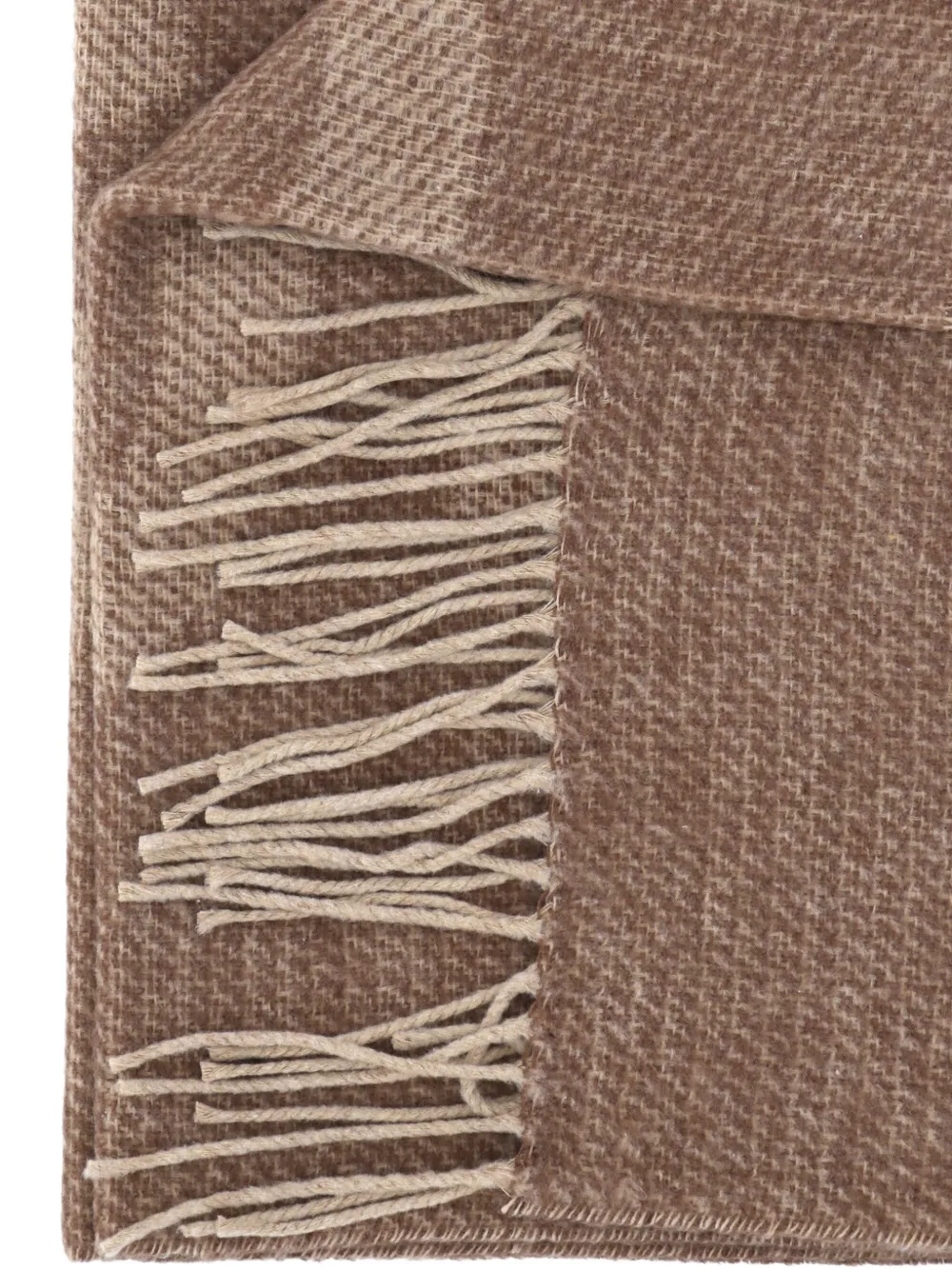 Borbonese fringes scarf | Image 2