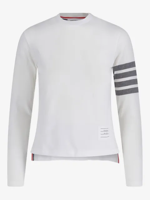 Thom Browne stripe-detail T-shirt