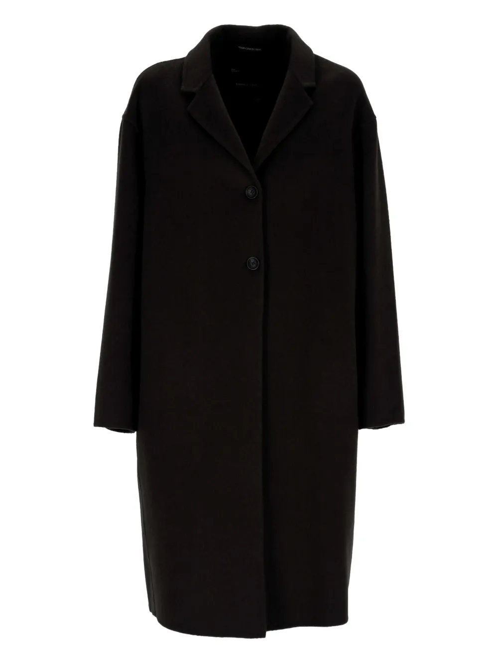 EMMA E GAIA buttoned coat - Nero