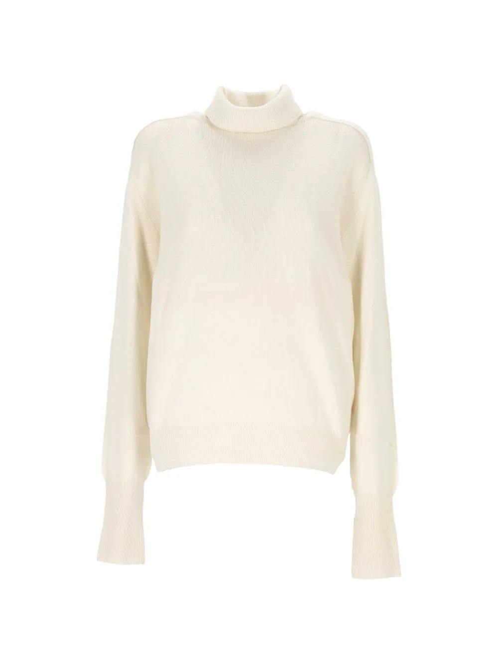 OLIVER LATTUGHI roll-neck cashmere sweater - Toni neutri