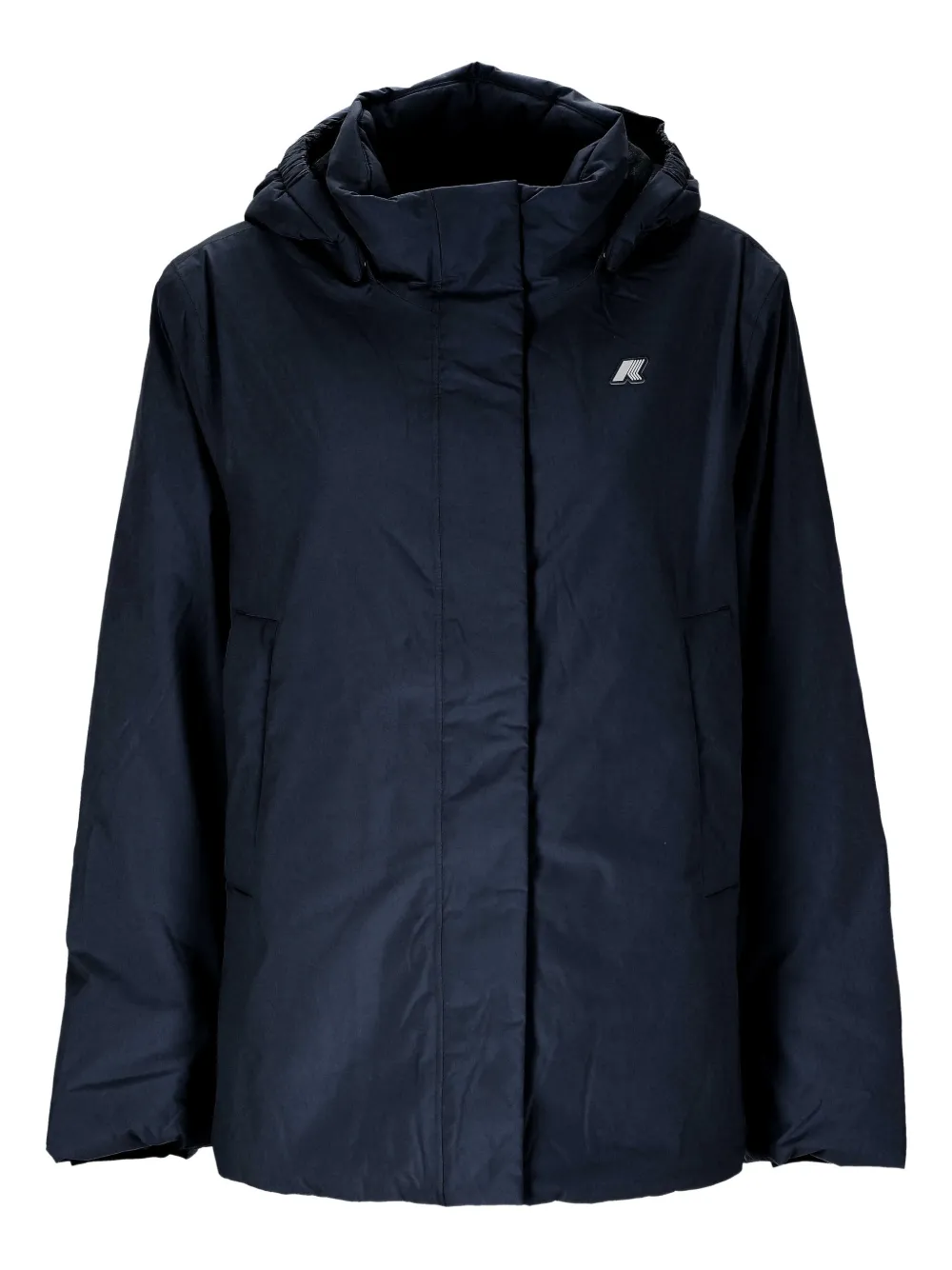 K-Way Marlette hooded waterproof jacket - Blu