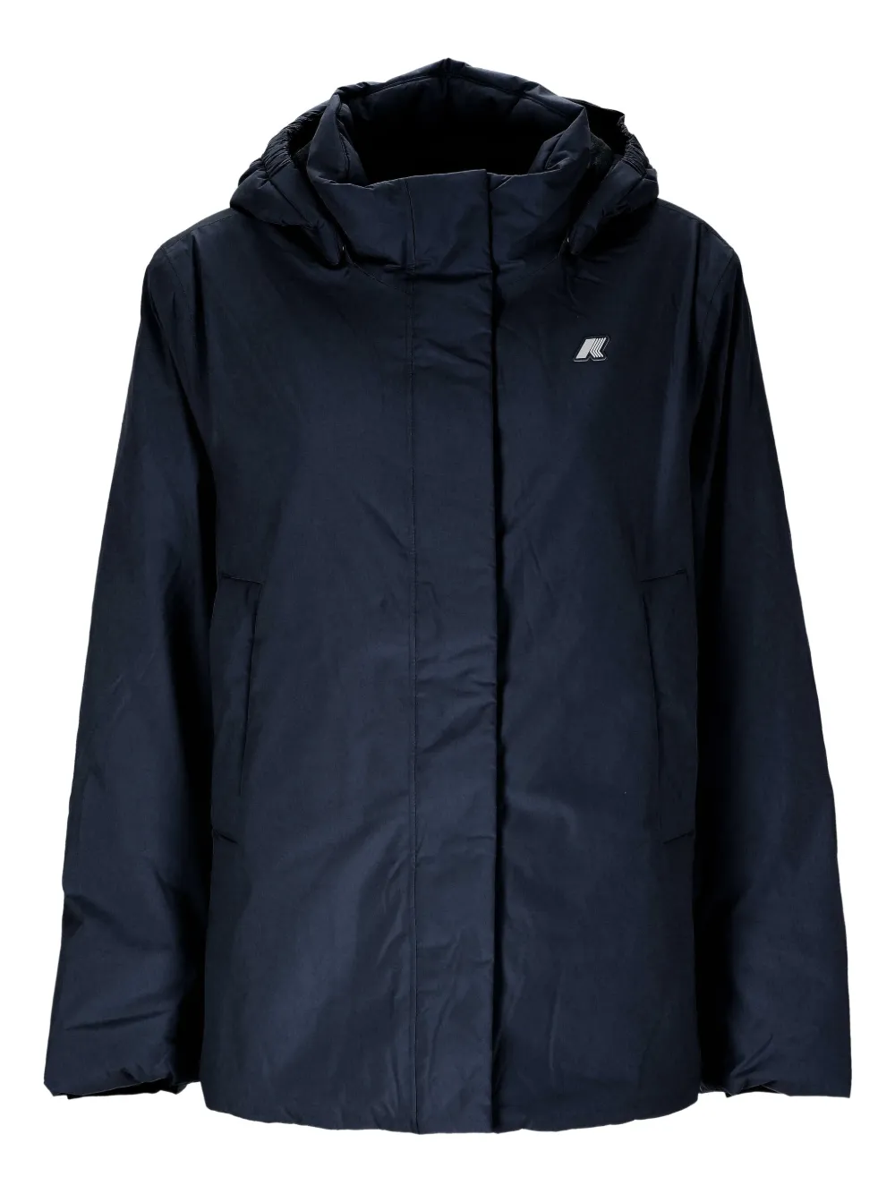 K-Way Marlette hooded waterproof jacket - Blu
