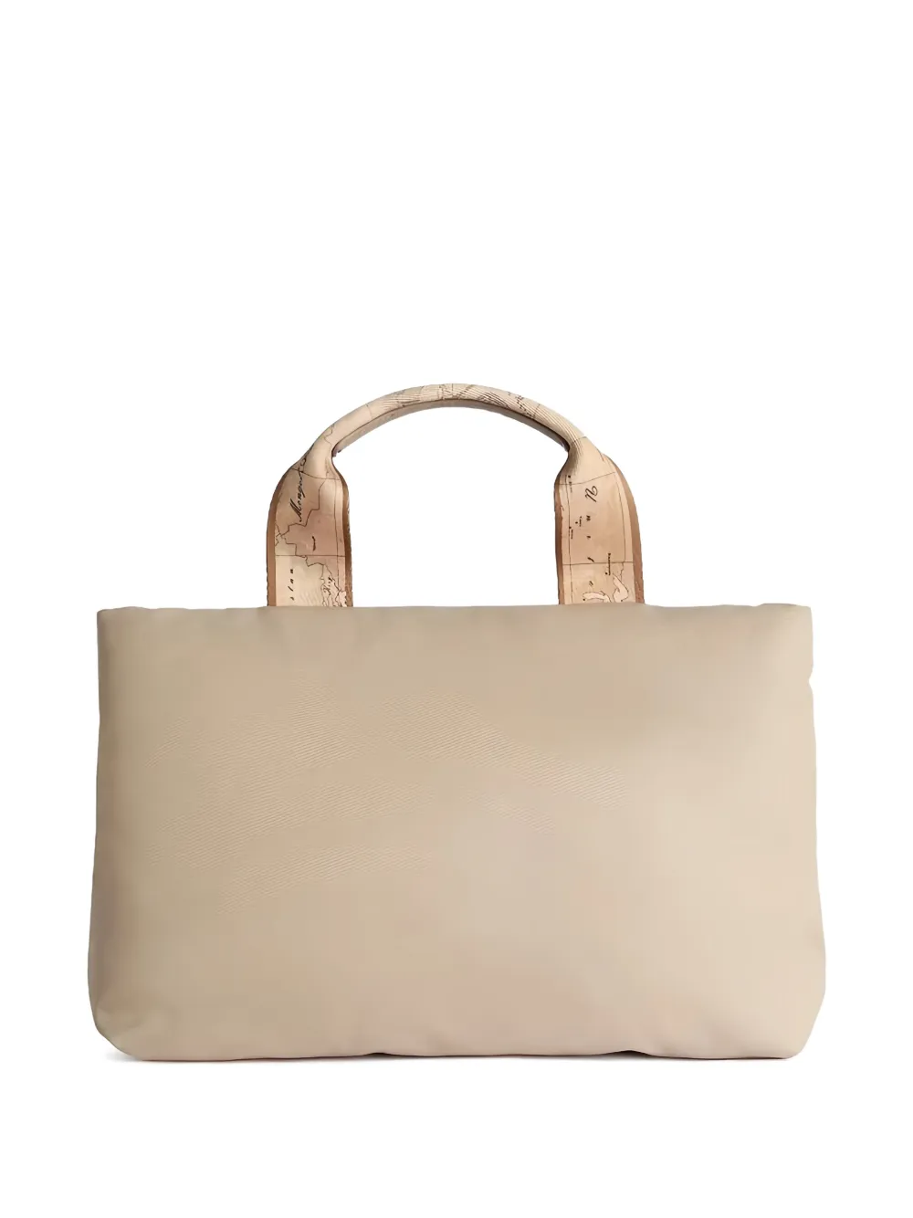 ALVIERO MARTINI 1° CLASSE Puffy shopper met logodetail - Beige