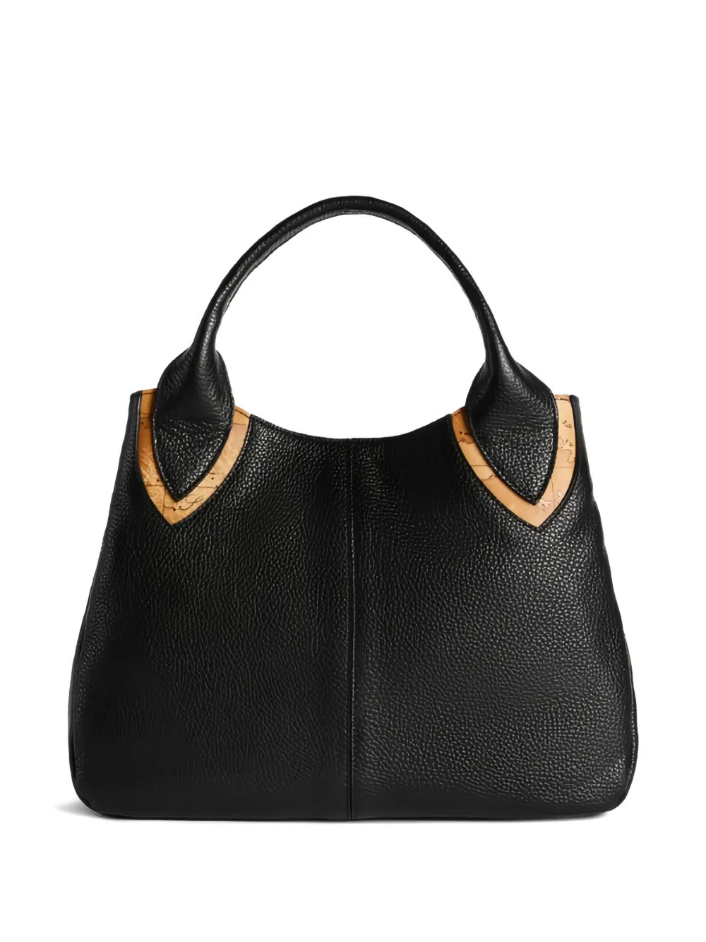 ALVIERO MARTINI 1° CLASSE Castle leren shopper - Zwart