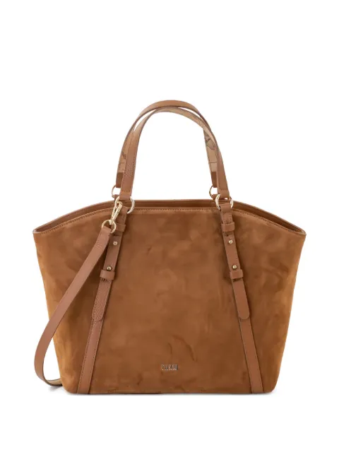 ALVIERO MARTINI 1° CLASSE Wild logo-detail leather tote bag