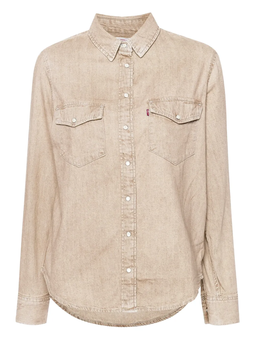 Levi's Flap-pocket Shirt In Neutral
