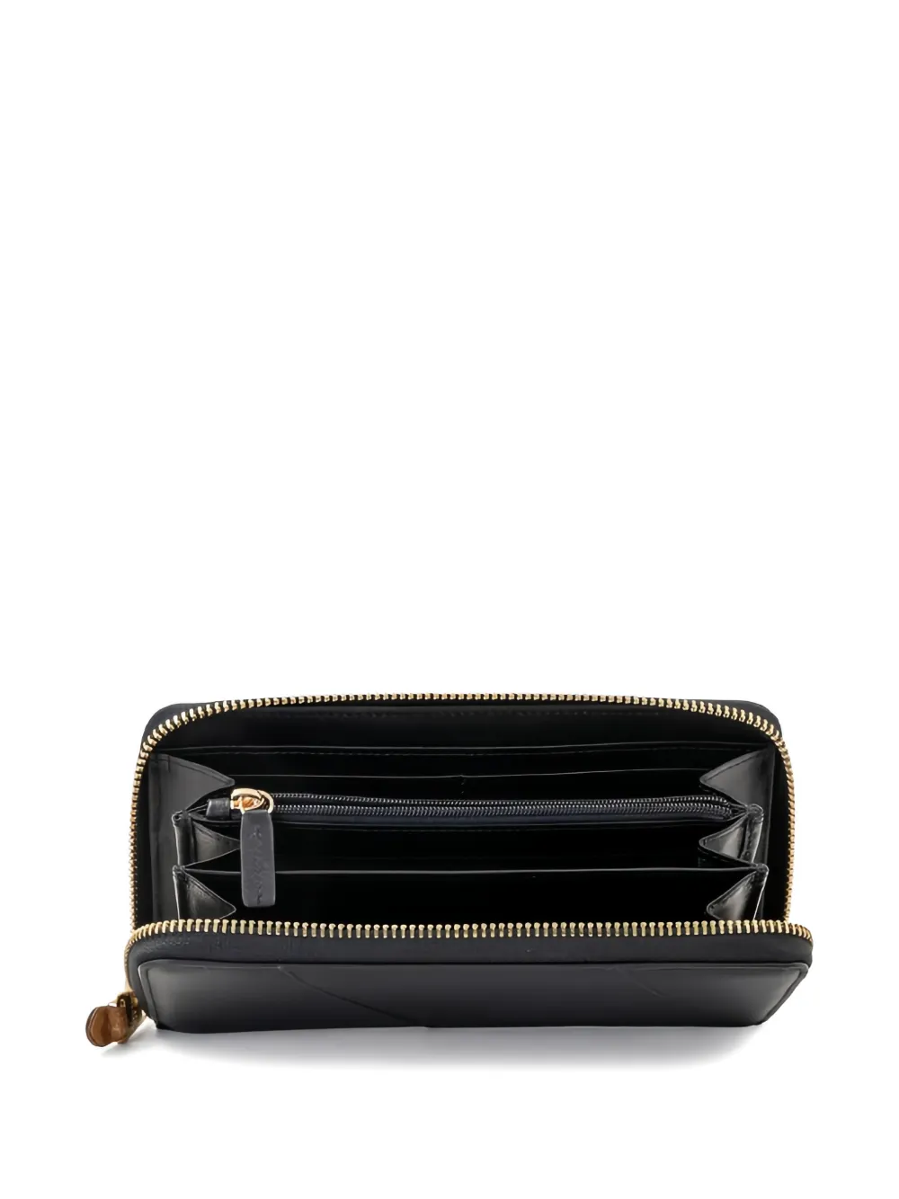  Alviero Martini 1° Classe Zip Leather Wallet - Black 