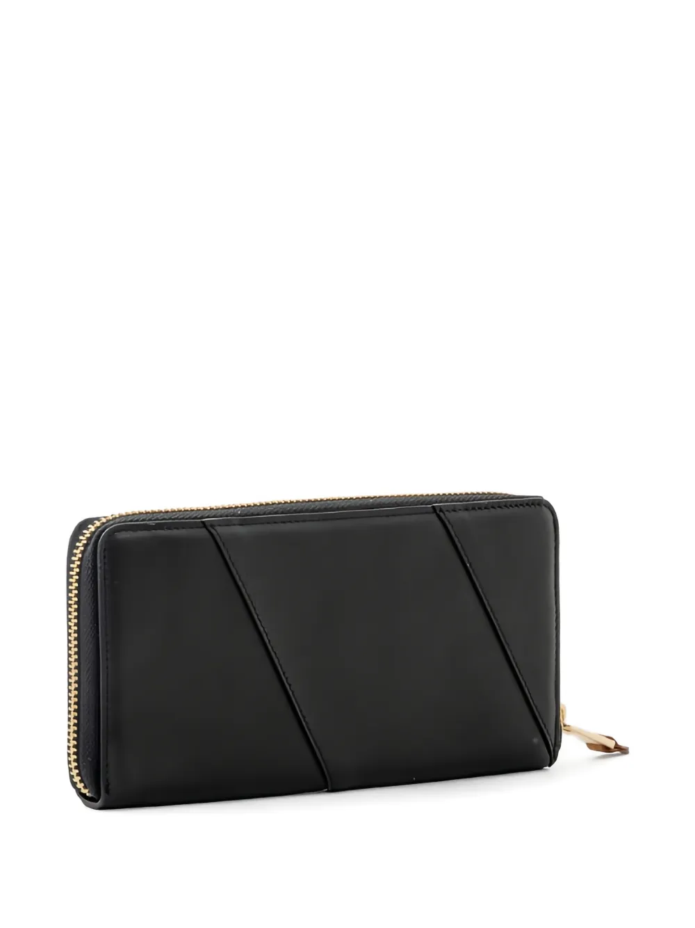  Alviero Martini 1° Classe Zip Leather Wallet - Black 