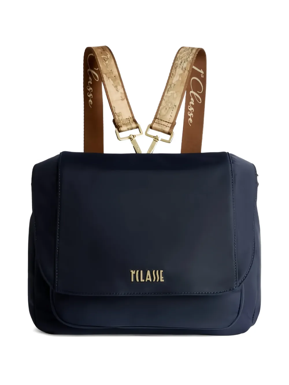 ALVIERO MARTINI 1° CLASSE medium Stormy logo-detail backpack - Blu