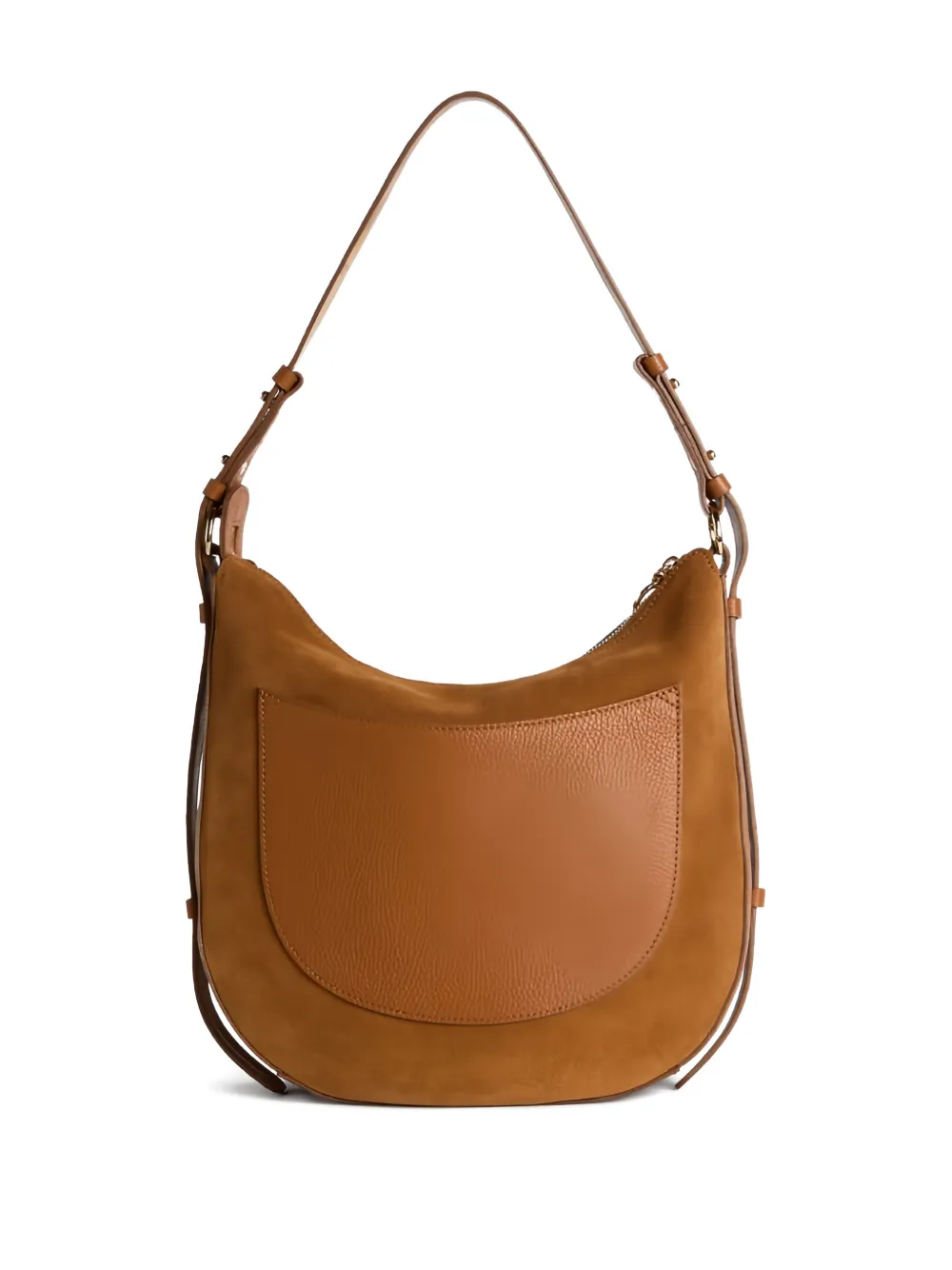 ALVIERO MARTINI 1° CLASSE Schoudertas met logo - Bruin