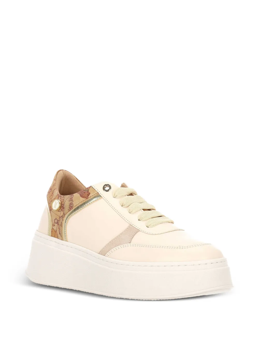 ALVIERO MARTINI 1° CLASSE Sneakers met plateauzool Beige