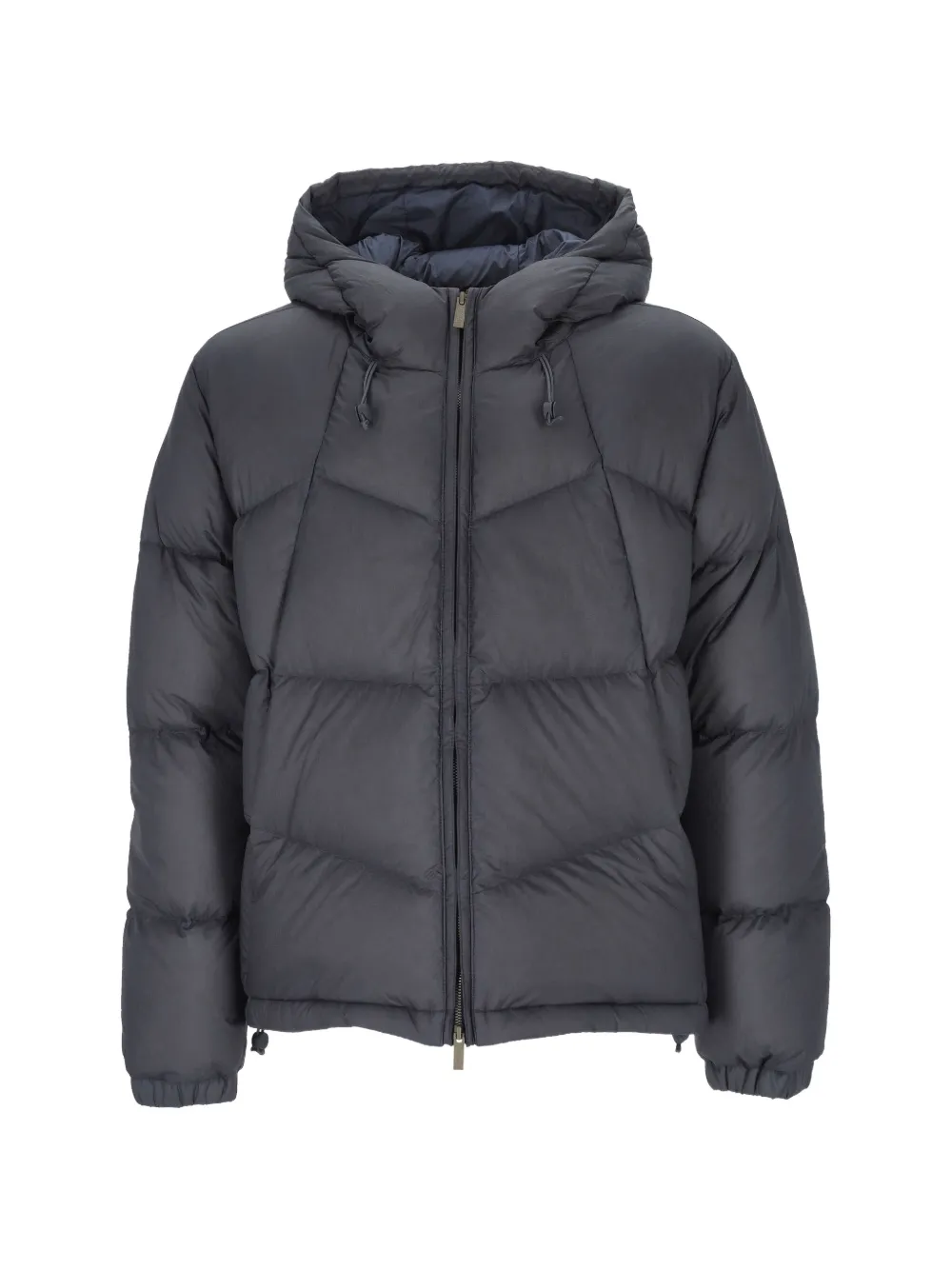 K-way Hooded Padded Jacket In Blue