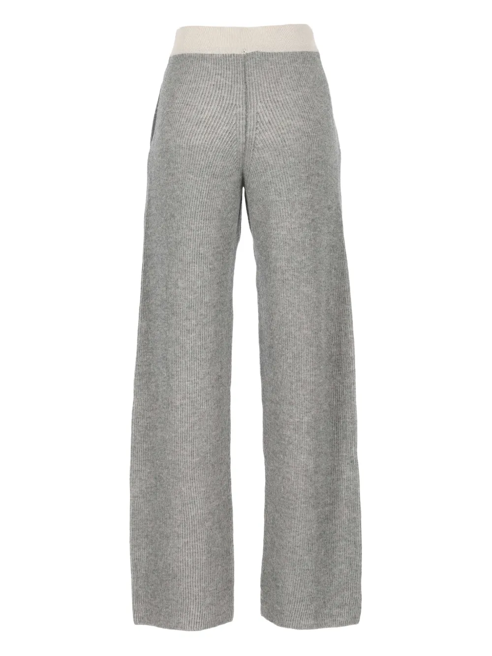 Lorena Antoniazzi Geribbelde broek - Grijs