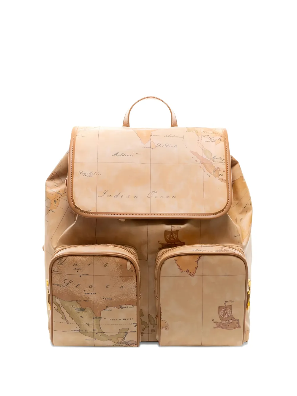 ALVIERO MARTINI 1° CLASSE Zaino con stampa - Toni neutri