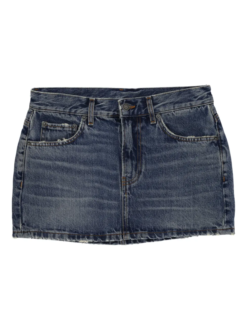 Fiorucci five-pocket mini skirt - Blu