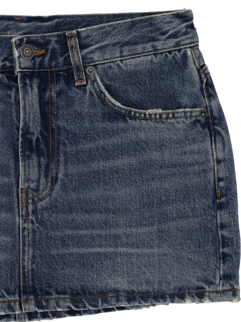  Fiorucci Five-pocket Mini Skirt - Blue 