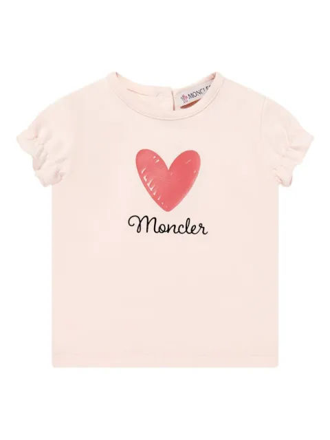 Moncler Enfant t-shirt à volants