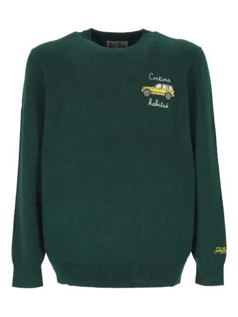 MC2 Saint Barth sweater med broderet bil