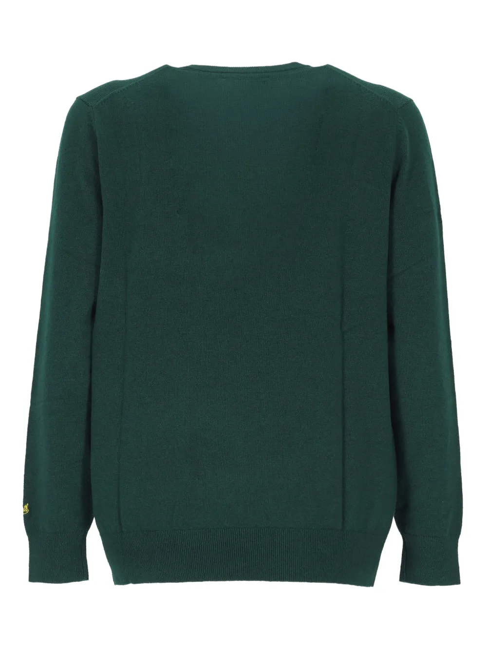 MC2 Saint Barth car embroidery sweater - Groen